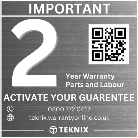 Teknix TSFG1385W 161 Litre Single Door Freezer in White - E Rated - POHW0094 **Suitable for Garage Use  (-15°C)**