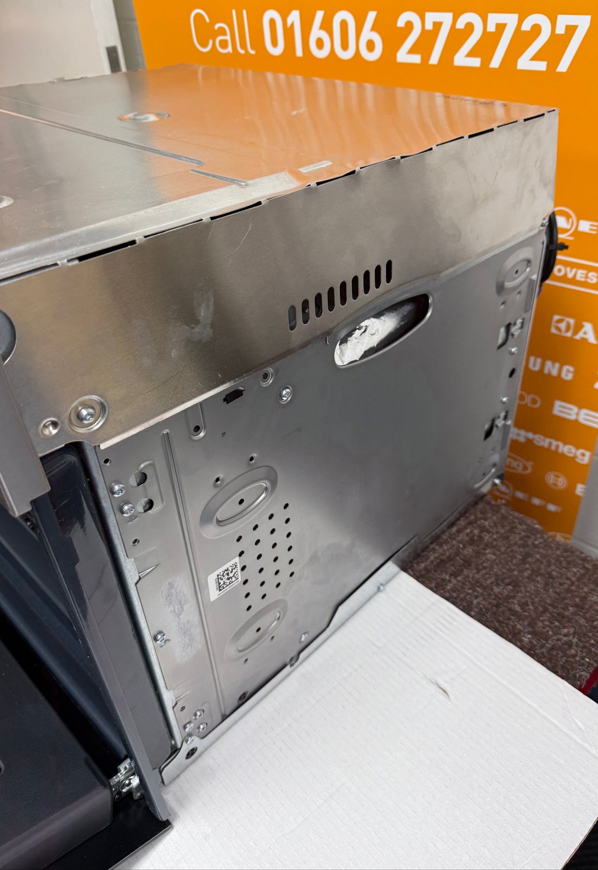 AEG KMX365060M (77) Built-In Combination Microwave Oven in Stainless Steel - (Blemished) - HW182477