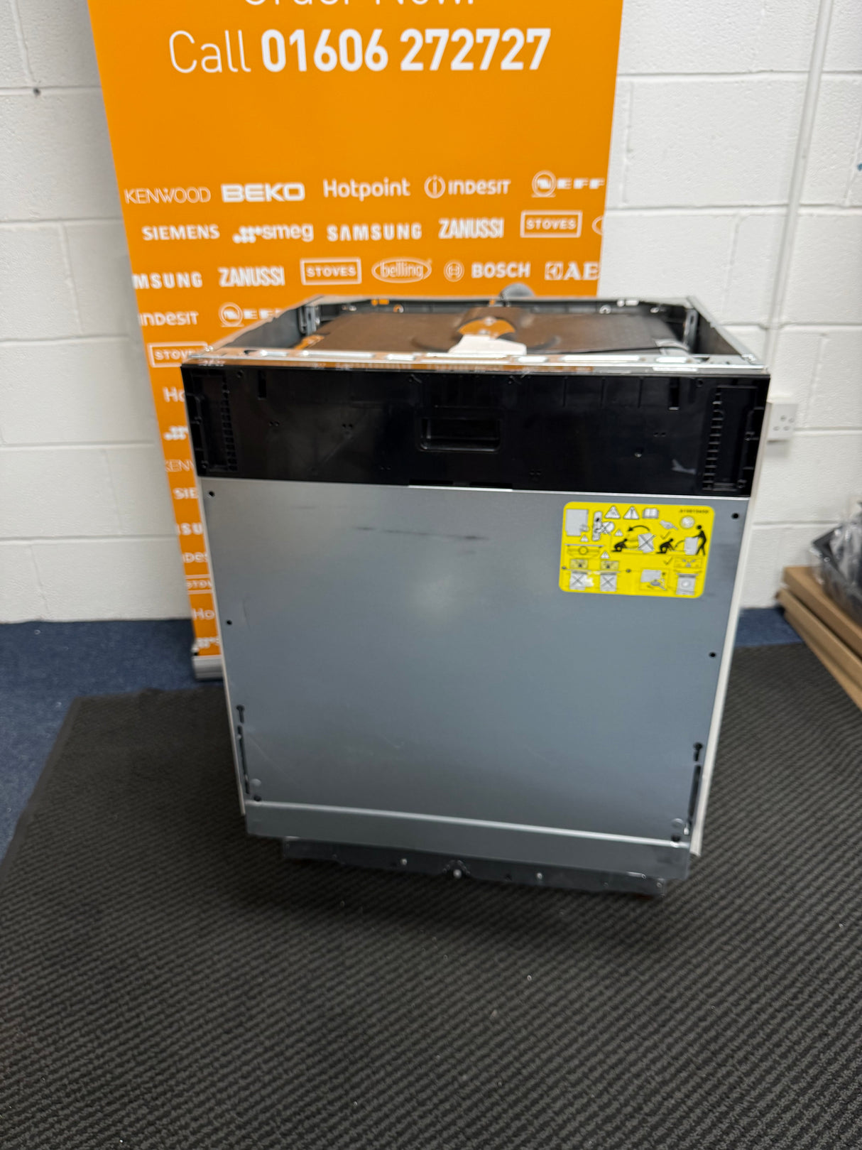 AEG FSB42607Z (46)Air Dry 3000 Fully Integrated Built In Dishwasher - Black Control Panel with Sliding Door Fixing Kit - (Ex Display Graded) - HW182346 - MANAGERS SPECIAL PRICE £287.20