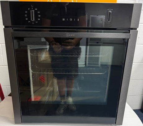 Neff N50 B6ACH7AG7B (41) Slide & Hide® Electric Single Oven in Graphite - A+ Rated - (Blemished) - HW182641