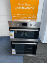 AEG 6000 Series DCB535060M (28) Double Built In Oven in Stainless Steel - A/A Rated - HW182729