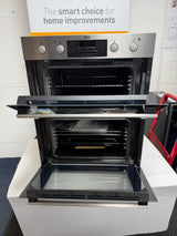 AEG 6000 Series DUB331110M (87) Built Under Electric Double Oven in Stainless Steel - A Rated - HW182499