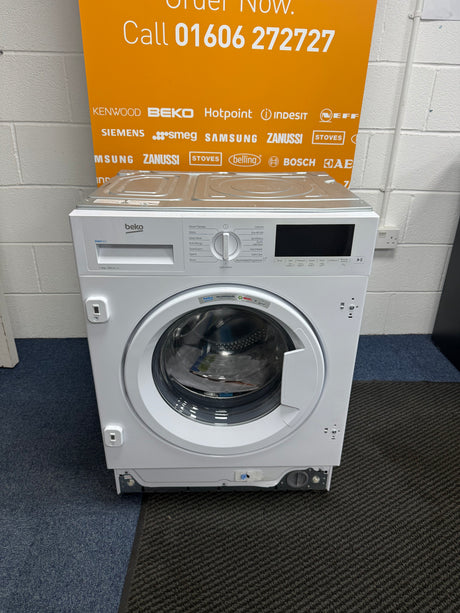 Beko WTIK94121F (86) Integrated 9KG 1400 Spin Washing Machine in White - A Rated - (Graded) - HW182486