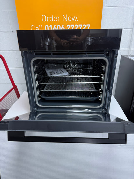 AEG 6000 Series OS6PB50AK (40) Built-in Electric Single Oven with Pyrolytic Self Cleaning in Black - A+ Rated - (Ex Display) - HW182440