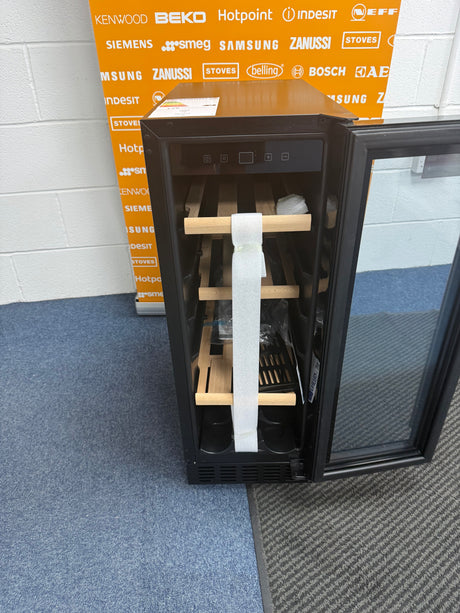 Matrix MWC300BL (97) 30cm Built Under 20 Bottle Wine Cooler in Black - (Ex Display) - HW182597