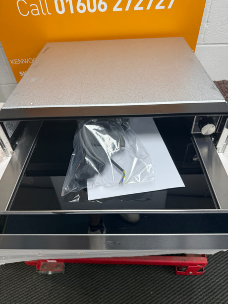 AEG KDK911424M 14cm Warming Drawer in Stainless Steel and Black EX DISPLAY - HW1821322