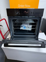 AEG 3000 BEX535A61B (45) AirFry Aqua Clean Enamel Built In Electric Single Oven in Stainless Steel - A+ Rated - (Graded) - HW182445