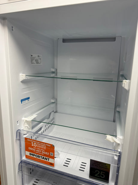 Beko BFFD4577 (49) 178cm Integrated Frost Free 220L Tall Upright Freezer with Sliding Hinge - E Rated - (Graded Dented) - HW182449
