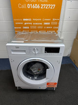 Beko WTIK94121F (18) Integrated 9KG 1400 Spin Washing Machine in White - A Rated - (Ex Display blemished) - HW182568
