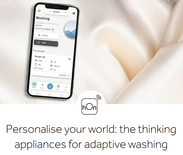 Haier HWD100-B14959U1 10+6 KG 1400 Spin, Smart WiFi Enabled, Washer Dryer with hOn mobile app