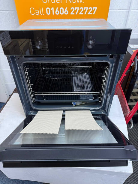 AEG OS6AB50AK (78) Sense Cook Built-in Electric Single Oven with Air Fry in Black - A+ Rated - (Ex Display) - HW182878