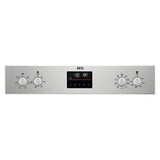 AEG 6000 Series DCB535060M (33) Double Built In Oven in Stainless Steel - A/A Rated - HW182533