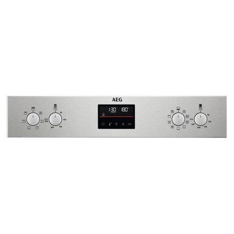 AEG 6000 Series DCB535060M (28) Double Built In Oven in Stainless Steel - A/A Rated - (Ex Display) - HW182728
