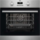 AEG BSX23101XM (50) 6000 Series SurroundCook Electric Single Oven - Stainless Steel - A Rated - 13 Amp Plug - (Ex Display) - HW182418