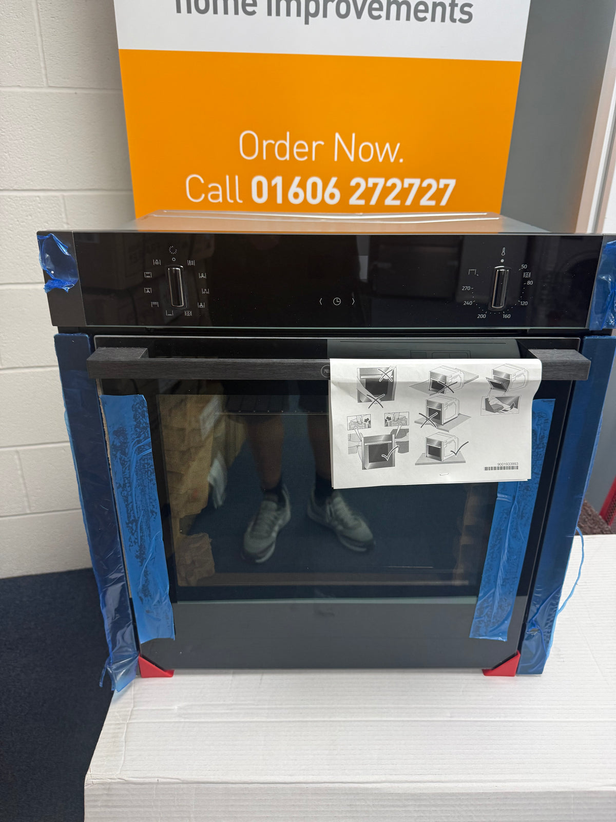 Neff B3ACE4AG3B (95) Slide & Hide® Electric Single Oven in Graphite Grey - A+ Rated (Ex Display) - HW182795