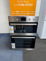 AEG 6000 Series DCB535060M (28) Double Built In Oven in Stainless Steel - A/A Rated - HW182729