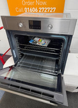 AEG BEX535A61M (32) 3000 Built-in Electric Single Oven with AirFry and Aqua Clean in Stainless Steel - A+ Rated - (Blemished) - HW182532