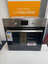 AEG BEX335011M (79) SurroundCook Built-in Electric Single Oven with Aqua Clean in Stainless Steel - A Rated - (Ex Display) - HW182779