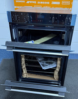 Neff N50 U1ACE2AN3B (91) Built-in Electric Double Oven in Stainless Steel - A/B Rated - (Ex Display Graded) - HW182391