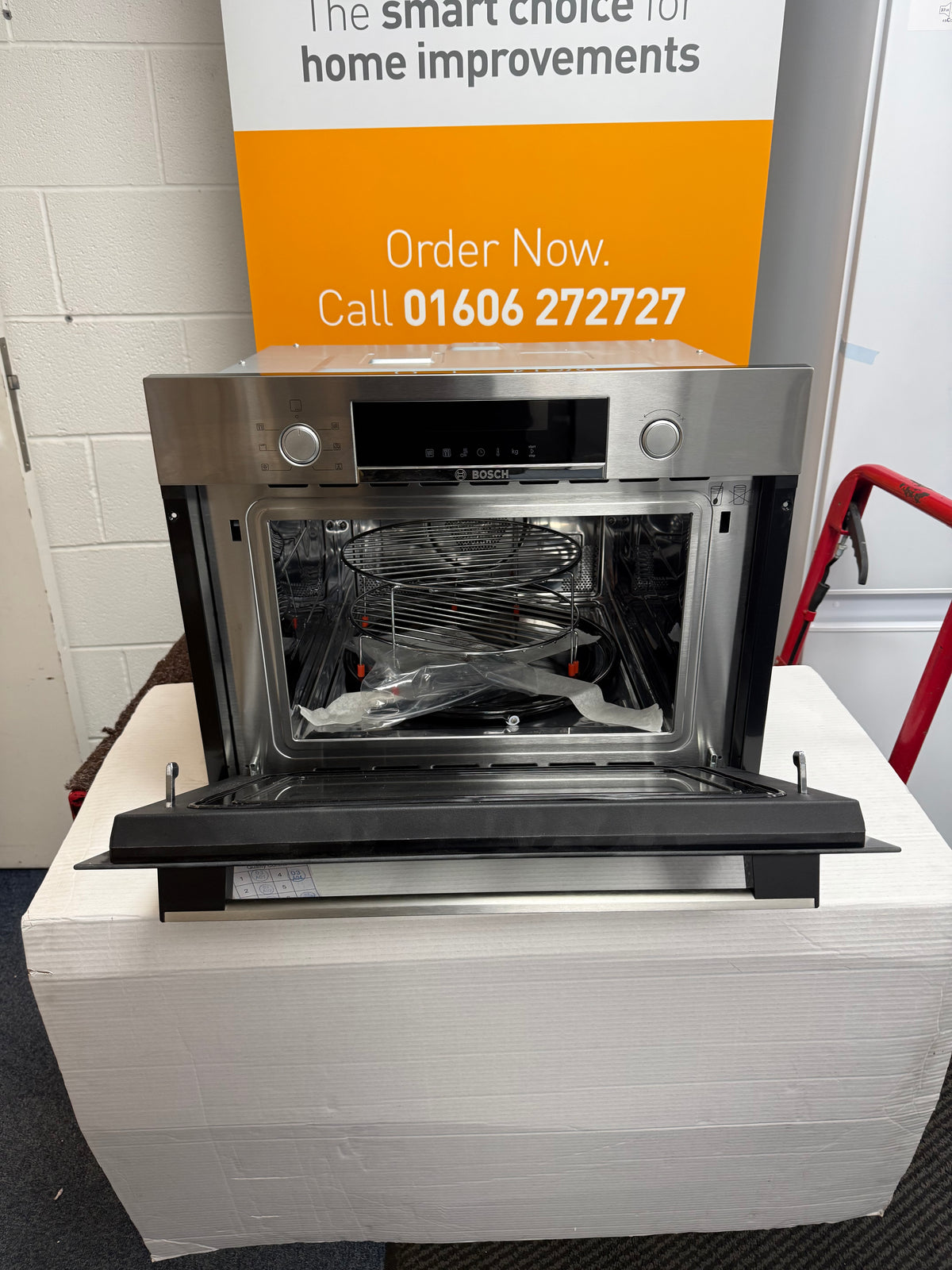 Bosch CMA583MS0B (60) Series 4 Built-in Combination Microwave Oven in Stainless Steel - (Ex Display) - HW182760