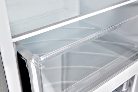 Teknix FF1860W/E 185cm 308 Litre Total No Frost Fridge Freezer in White - E Rated - POHW0011