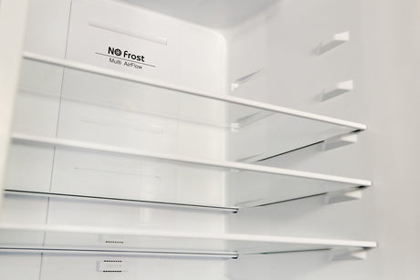 Teknix FF1860W/E 185cm 308 Litre Total No Frost Fridge Freezer in White - E Rated - POHW0011