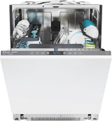 Candy Rapido CI 5D6F0MA-80 15 Place Settings Full-size Integrated Dishwasher - D Rated - POHW0143