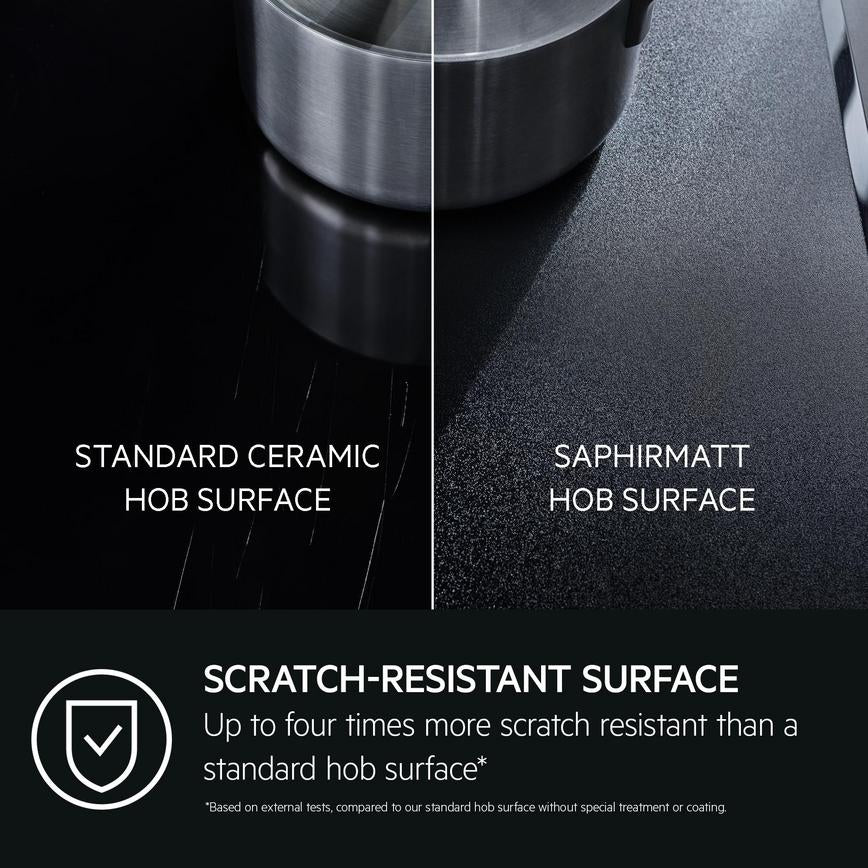 AEG NIK85M00AZ 6000 80cm MultiBridge Induction Hob SaphirMatt® - (Tatty Box) - HW182017