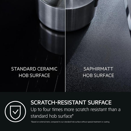 AEG NIK85M00AZ 6000 80cm MultiBridge Induction Hob SaphirMatt® - (Tatty Box) - HW182017