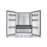 Teknix TMD19091SIBI 505 Litres Multi Door American Fridge Freezer in Dark Inox - E Rated Stock photo top refrigeration cavity