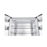 Teknix TMD19091SIBI 505 Litres Multi Door American Fridge Freezer in Dark Inox - E Rated Stock photo Bright LED ligting