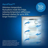 Beko BCNA47593V (76) XXL Oversized 70/30 Integrated Fridge Freezer 1940H x 690W x 555D with HarvestFresh™ - (Tatty Box) - HW182876