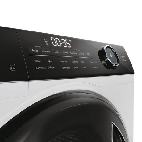 Haier HWD90-B14959U1 9+6 KG 1400 Spin, Smart WiFi Enabled, Washer Dryer Controls facia