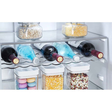 Teknix 186cm 304 Litre Total No Frost Fridge Freezer in Inox FFH1860X from HomeWise