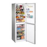 Teknix 185cm 308 Litre Total No Frost Fridge Freezer in Silver FF1860S/E from HomeWise