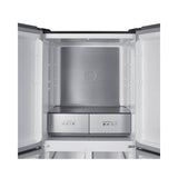 Teknix TMD18079BI 80cm Multi Door Fridge Freezer in Dark Inox - 466 Litres - E Rated