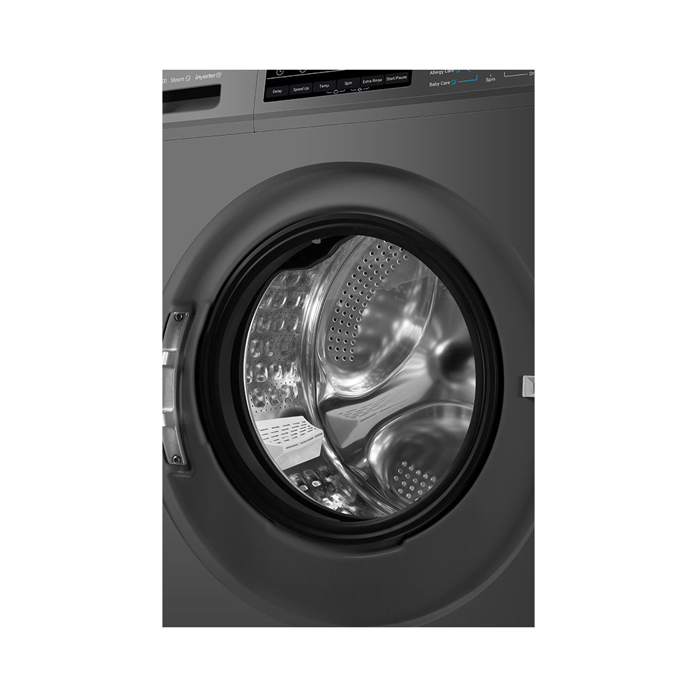 Teknix TK3W814XS 8KG 1400 Spin Washing Machine in Graphite - A Rated - 3 Year Guarantee - POHW0096