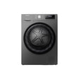 Teknix TKHP8HS 8KG Heat Pump Dryer in Titanium - A++ Rated stock photo front of the dryer.