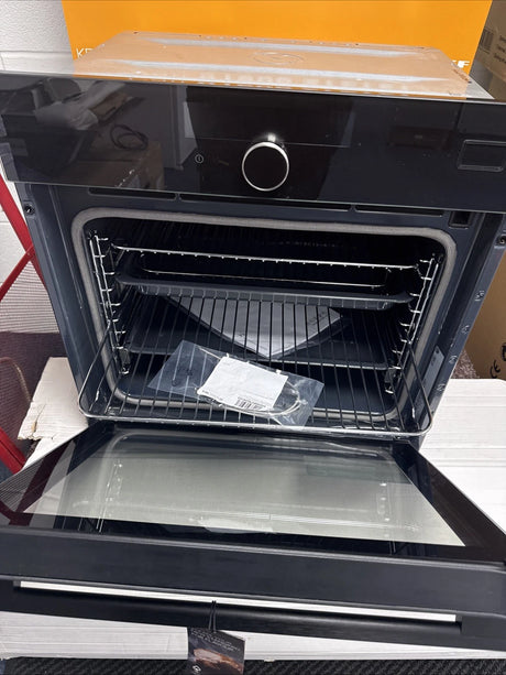 AEG BSK978330B (49) SteamCrisp Built-in Electric Single Oven with Pyrolytic Self Cleaning in Black - A++ Rated - (Ex Display) - HW182049 - MANAGERS SPECIAL PRICE £591.20