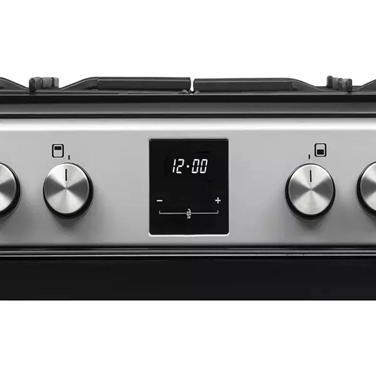 Kenwood KTG606S22 (93) 60cm Freestanding Gas Cooker in Silver and Black - A+ Rated - (Ex Display) - HW182393