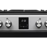 Kenwood KTG606S22 (93) 60cm Freestanding Gas Cooker in Silver and Black - A+ Rated - (Ex Display) - HW182393