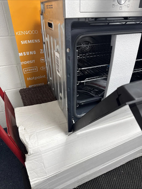 AEG BEX335011M (17) SurroundCook Built-in Electric Single Oven with Aqua Clean in Stainless Steel - A Rated - (Blemished) - HW181817 - MANAGERS SPECIAL PRICE £215.20