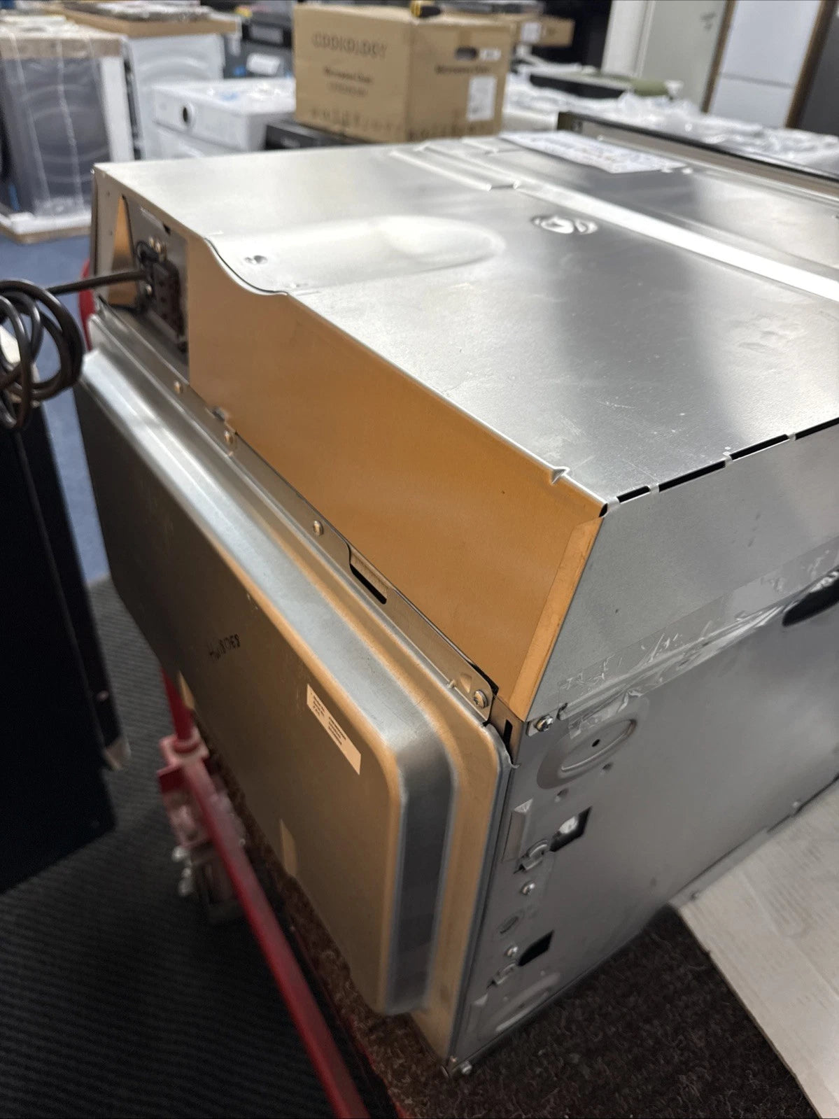 AEG KMK968000M (68) Compact Microwave with Multifunction Oven in Stainless Steel & Black - (Blemished) - HW181768