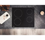 Hotpoint HR 651 C H 58 cm 4-Zone Electric Ceramic Hob in Black - (New Boxed Stock) - HW181641