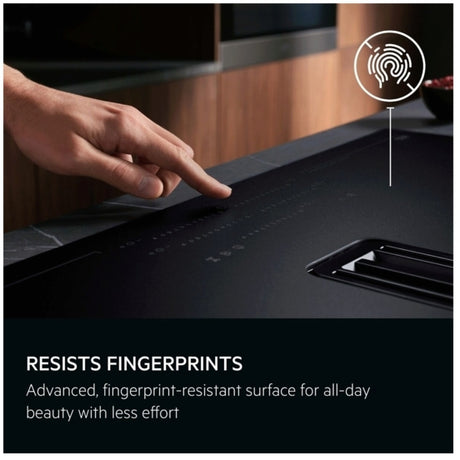 AEG SaphirMatt® TCH74B01FZ (45) 71cm 4 Zone Induction Hob with Venting Extraction in Matt Black - A+ Rated - (Tatty Box) - HW181645