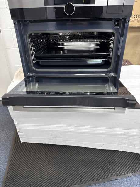 AEG KSK892220M SteamPro Compact Oven in Stainless Steel - A+ Rated - (Ex Display) - HW182074 - MANAGERS SPECIAL PRICE £479.20