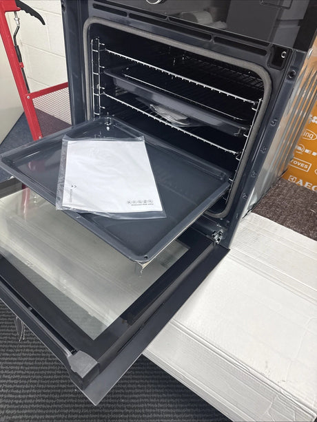 AEG BSK978330B (49) SteamCrisp Built-in Electric Single Oven with Pyrolytic Self Cleaning in Black - A++ Rated - (Ex Display) - HW182049 - MANAGERS SPECIAL PRICE £591.20