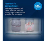 Beko BCFD4V50 (96) 50/50 Frost Free HarvestFresh™ Integrated Fridge Freezer with Sliding Hinge - E Rated - (Ex Display) - HW182196