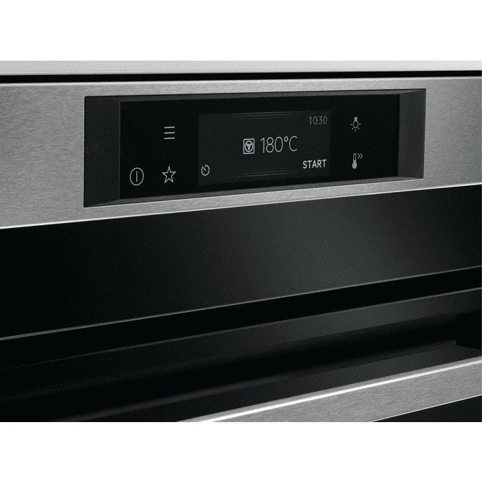 AEG 7000 BSK772380M SteamCrisp Built-In Single Oven with Pyrolytic Self Cleaning in Stainless Steel - A+ Rated (Blemished) - HW181820