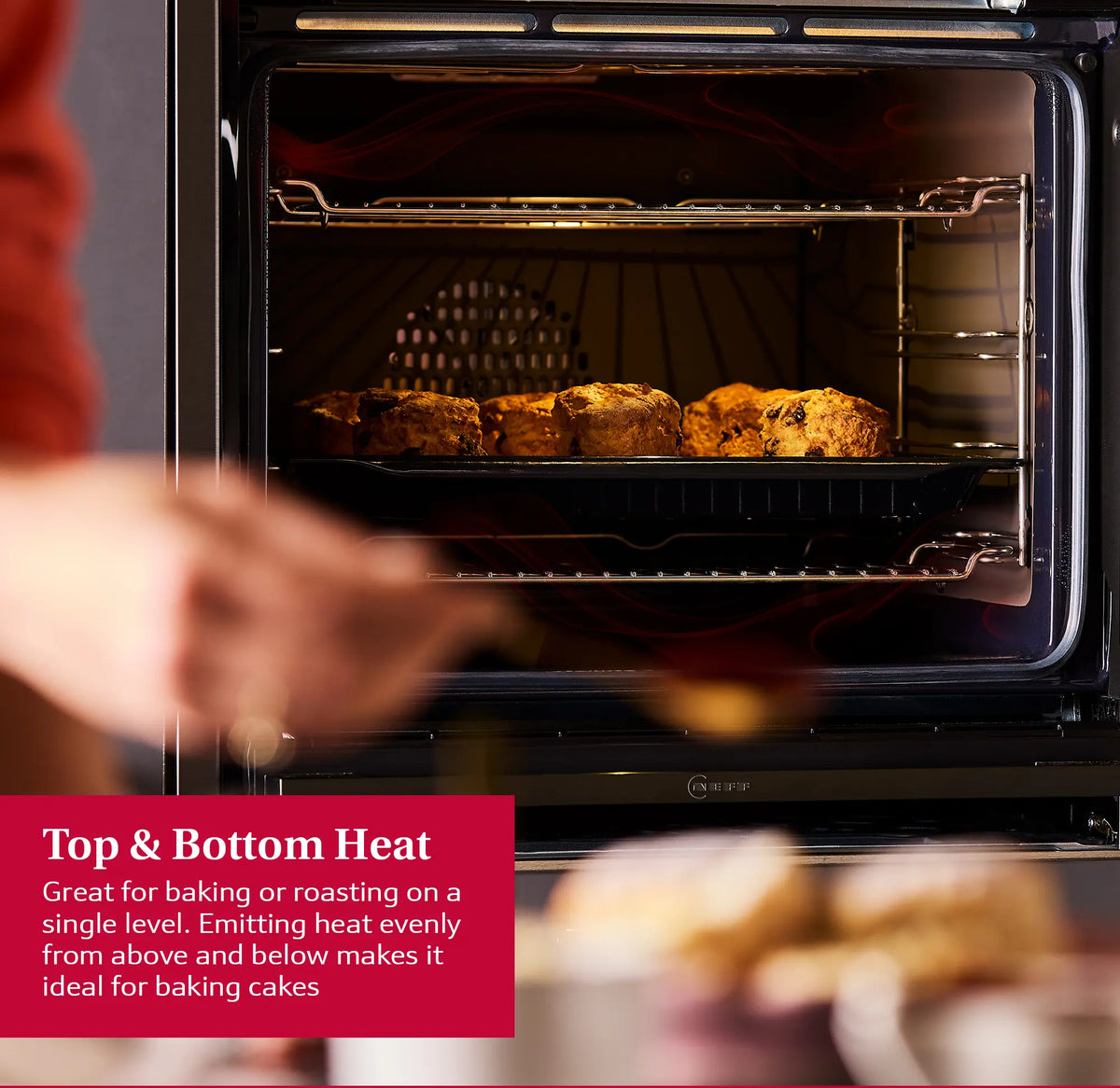 Neff N50 B6ACH7AN7B (68) Slide & Hide Built-in Single Oven with Pyrolytic Self Cleaning in Stainless Steel - A+ Rated - (Ex Display) - HW182768